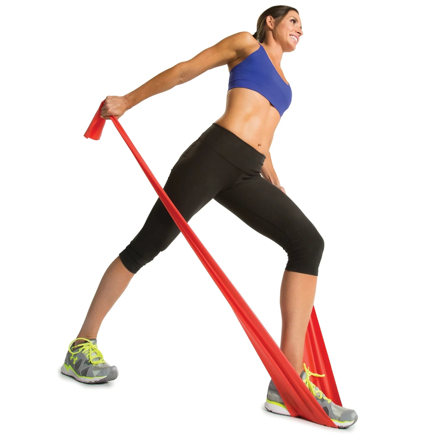 Latex Power Flat Band Kit for Resistance Band Training, Stretch Resistance Band, Mobility Band